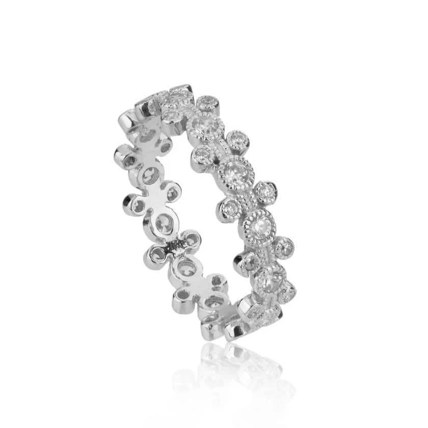 Circletique Silver Ring For Women